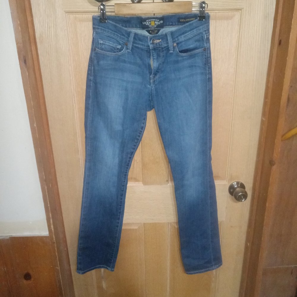 Lucky Brand Ankle jeans size  4 /  27 great conditon